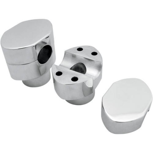 La Choppers Risers - Paughco Springer - Chrome La-7410-03