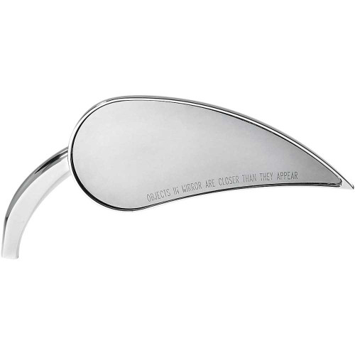 ARLEN NESS 13091 Arlen Ness Mirror - Rad Iii - Side View - Teardrop - Chrome - Right 13-091