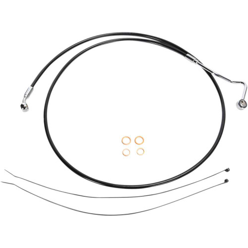 MAGNUM SHIELDING SBC140168 Magnum Shielding Brake Line - Upper - Xr - Black Sbc1401-68