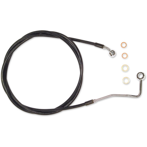 Magnum Shielding Brake Line - Upper - Xr - Black Sbc1401-70