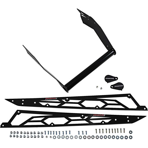 STRAIGHTLINE PERFORMANCE 182114 Straightline Performance Hide "N" Go Bumper - Black - Polaris 182-114