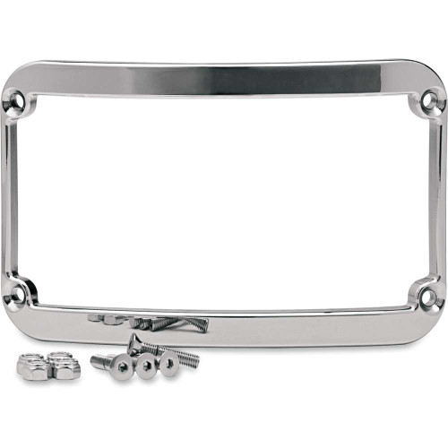 KLOCK WERKS KWS010082C Klock Werks License Plate Frame - Chrome Kws-01-0082-C