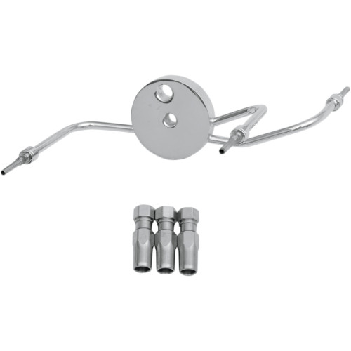 Magnum Shielding Byo Brake Tee - Narrow Glide - Chrome 393002