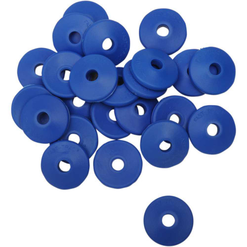 FAST-TRAC 209RB96 Fast-Trac Backer Plates - Blue - Round - 96 Pack 209Rb-96