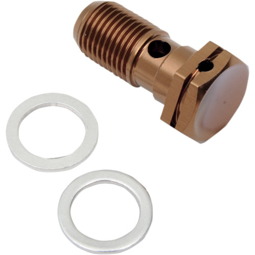 Shindy Aluminum Banjo Bolt - Single - Suzuki 17-620