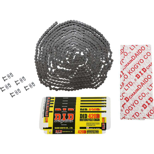 DID 420X25FT Did 420 - Standard Series Chain - 25 Feet 420X25Ft