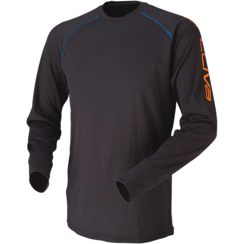 ARCTIVA 3150-0227 Arctiva Evaporator Long Sleeve Jersey - Black - Medium