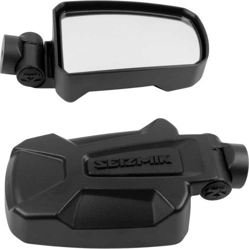 SEIZMIK 5618072 Seizmik Mirror - Pursuit - Side View - Rectangle - Black - 2" 56-18072