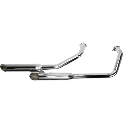 Cobra Classic Slashcut Exhaust - Chrome - Vt750C 1371Sc