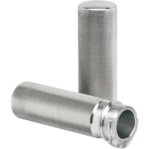 JOKER MACHINE 03934 Joker Machine Grips - Knurled - Cable - Raw 03-93-4