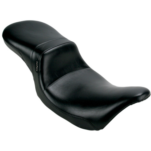 Le Pera Daytona 2-Up Seat - Without Backrest - Smooth - Black - Fl '08-'23 Lk-567