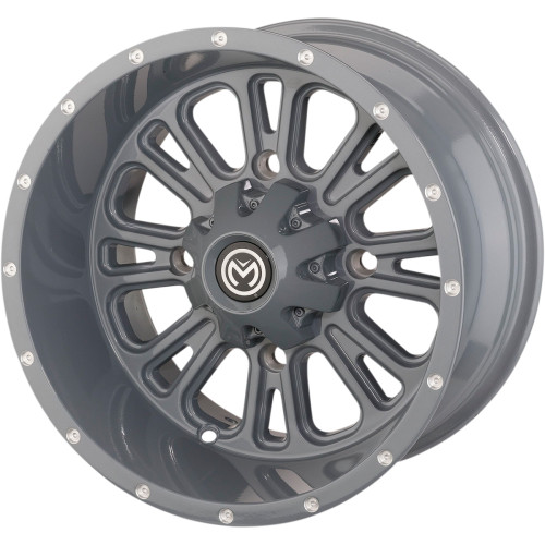 Moose Utility Wheel - 399X - Front - Gray - 14X7 - 4/110 - 4+3 399Mo147110Kg4
