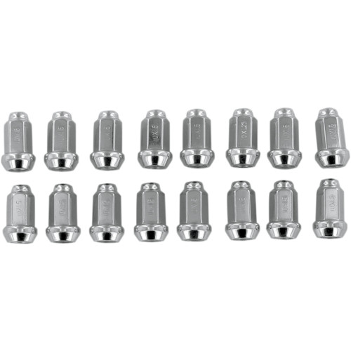 Itp Lug Nut - 60 Tapered - Chrome - 10 Mm X 1.5" Alug17Bx