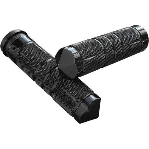 Accutronix Grips - Knurled - Diamond - Tbw - Black Gr101-Skib