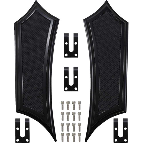 ACCUTRONIX FBF01IB Accutronix Instigator Extended Floorboards - Black Fbf01-Ib