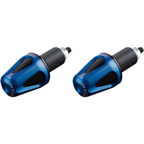 DRIVEN RACING DXBBL Driven Racing Bar End Weight - Blue/Black Dxb-Bl