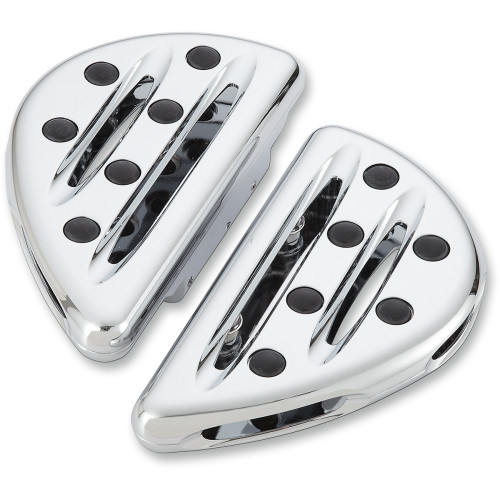 Arlen Ness Passenger Floorboards - Deep Cut - Chrome 06-866