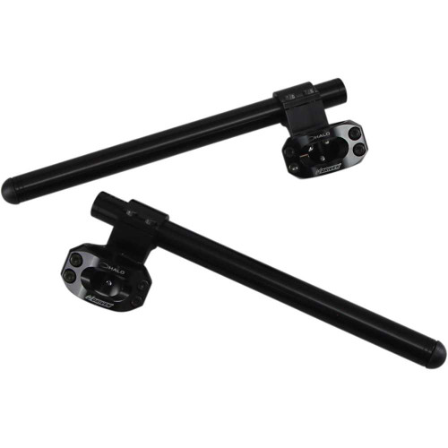 DRIVEN RACING DHCLOR41BK Driven Racing Handlebar - Clip-On - Halo - Riser - 41 Mm - Black Dhclor41Bk