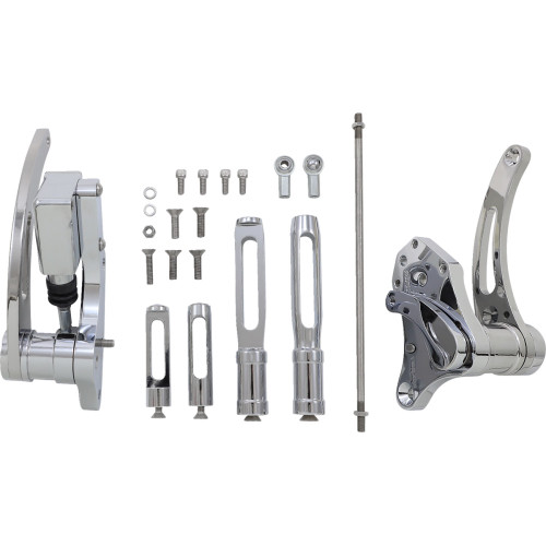 Accutronix Forward Control - Slotted - Chrome Fc103-Ssc