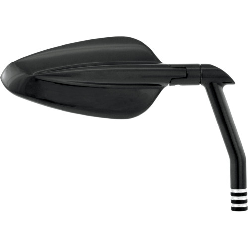 Performance Machine (Pm) Mirror - Vision - Arrow - Side View - Triangle - Black/Contrast Cut - Left/Right 0064-2023-Bm