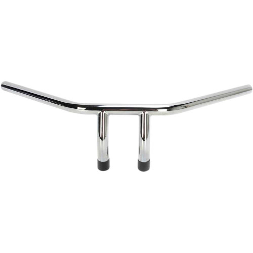 EMGO 0793422 Emgo Handlebar - T-Bar - 8" - Dimpled - Chrome 07-93422