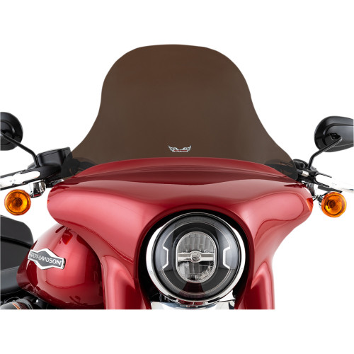Slipstreamer Windshield - 10" - Dark Smoke - Flsb T-239-10Ds