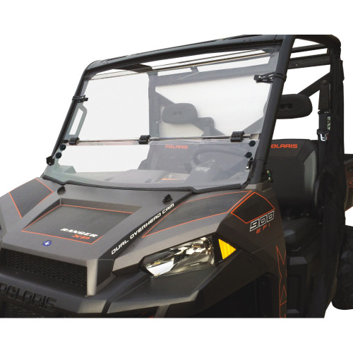 Moose Utility Full Folding Windshield - Ranger Lema100-002