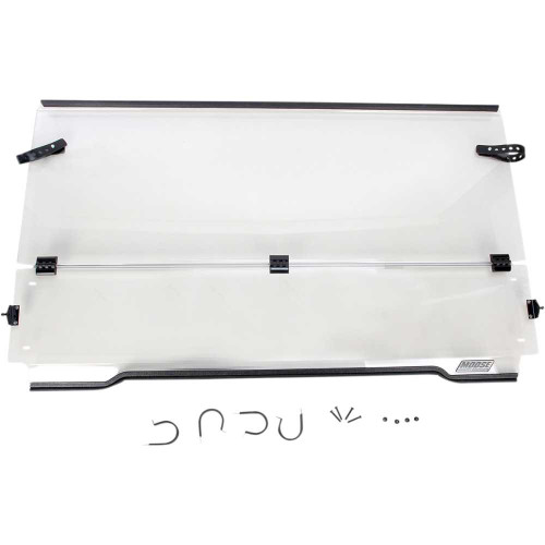 MOOSE UTILITY LEMA1000009 Moose Utility Full Folding Windshield - Mule Lema100-0009