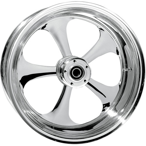 Rc Components Wheel - Nitro - Rear - Single Disc/Without Abs - Chrome - 16X3.5 16350-9970-92C
