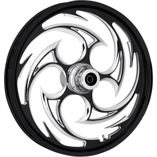 Rc Components Wheel - Savage Eclipse - Front - Dual Disc/Without Abs - Black Eclipse - 21X3.50 - '00-'07 Flt 21350-9917-85E