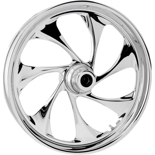 RC COMPONENTS 213509917101C Rc Components Wheel - Drifter - Front - Dual Disc/Without Abs - Chrome - 21X3.5 - '00-'07 Flt 21350-9917-101C