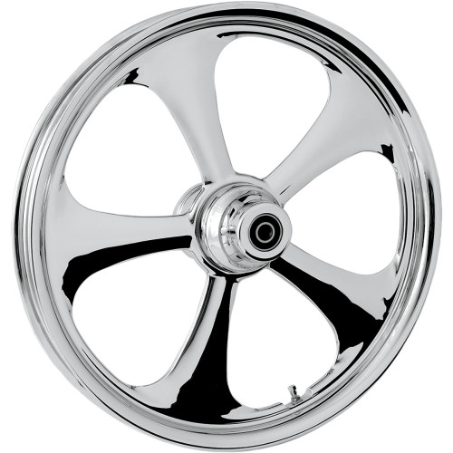 Rc Components Wheel - Nitro - Front - Dual Disc/Without Abs - Chrome - 21X3.5 - '00-'07 Flt 21350-9917-92C