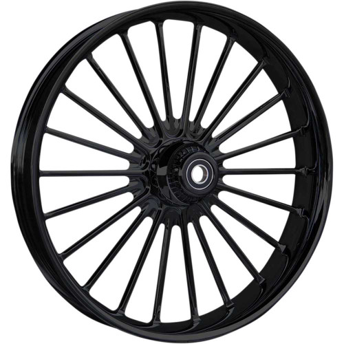 RC COMPONENTS 0321350126B1 Rc Components Wheel - Illusion - Front - Dual Disc/With Abs - Black - 21X3.5 0321350-126B1