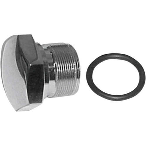 COLONY 76211 Colony Fork Tube Cap - Upper - Chrome - Custom Design - '71-'72 Fx | '52-'72 Xl 7621-1