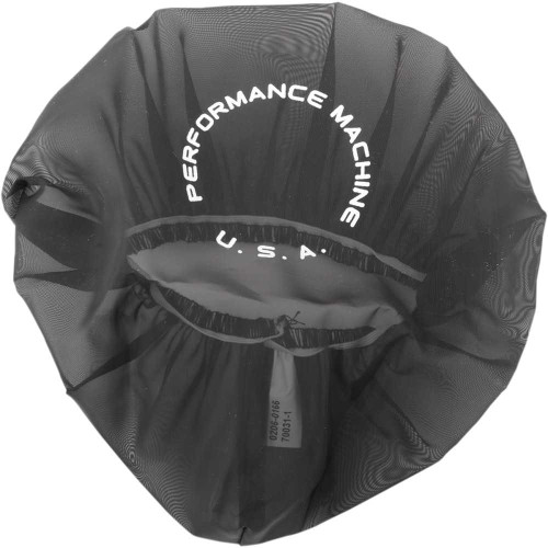 PERFORMANCE MACHINE (PM) 02060166 Performance Machine (Pm) Pull Over Rain Sock - Black - Jet Air Cleaners 0206-0166
