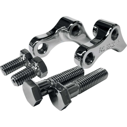 LA CHOPPERS LA759001 La Choppers Rear Lowering Kit - Chrome - Lowers 1" - '95-'05 Fxd La-7590-01