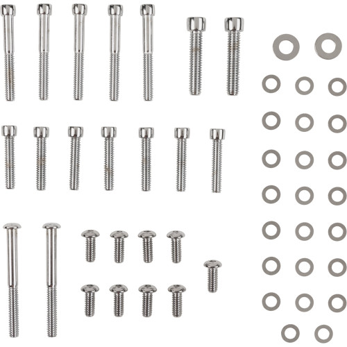 Colony Bolt Kit - Primary Cover - Polished - Dyna 8919-19P