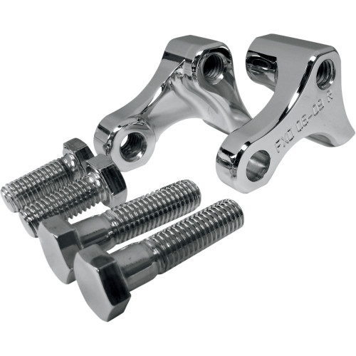 La Choppers Rear Lowering Kit - Chrome - Lowers 1" - '06-'17 Fxd La-7590-02 La Choppers Rear Lowering Kit - Chrome - Lowers 1" - '06-'17 Fxd La-7590-02