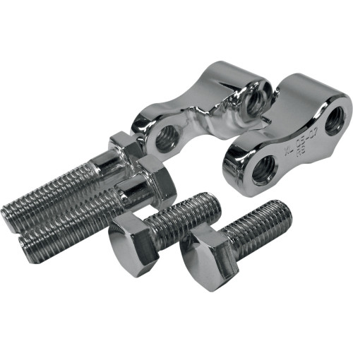 La Choppers Rear Lowering Kit - Chrome - Lowers 1" - '05-'15 Xl La-7590-03