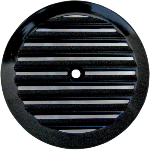 JOKER MACHINE 0221TC Joker Machine Billet Air Cleaner Insert - Finned - Black 02-21Tc