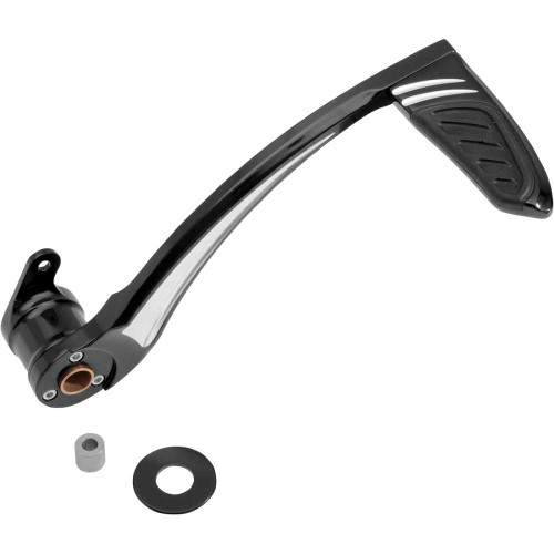 PERFORMANCE MACHINE (PM) 00321080BM Performance Machine (Pm) Rear Brake Lever - '97-'07 Flh - Black 0032-1080-Bm