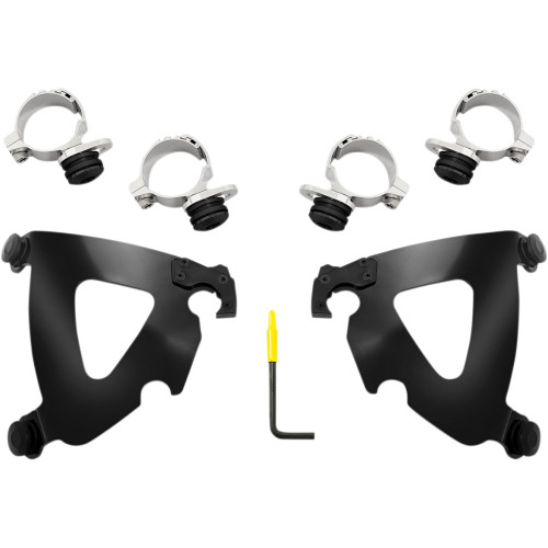 Memphis Shades Road Warrior Mounting Kit - Black - Scout Meb2037 Memphis Shades Road Warrior Mounting Kit - Black - Scout Meb2037