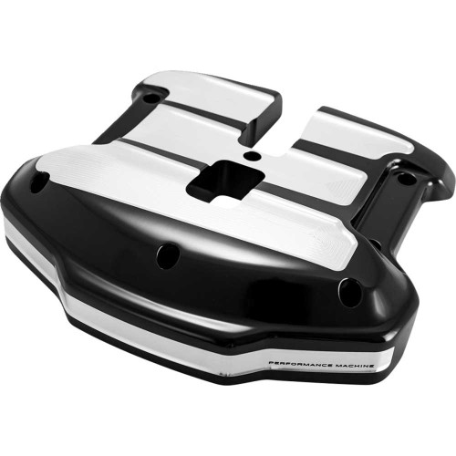 PERFORMANCE MACHINE (PM) 01772070BM Performance Machine (Pm) Rocker Box Cover - Scalloped - Contrast Cut - M8 0177-2070-Bm