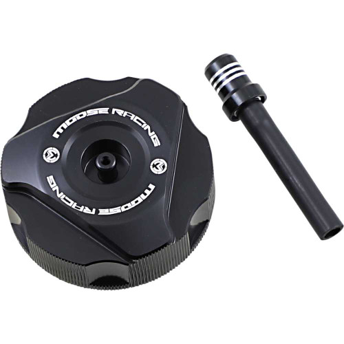 MOOSE RACING T035112B Moose Racing Aluminum Gas Cap - Black - Gas Gas T03-5112B
