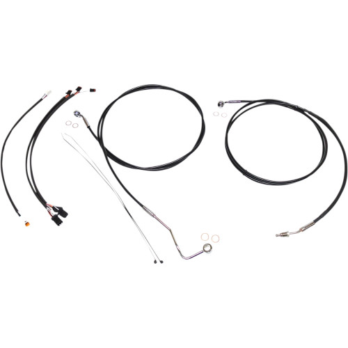 Magnum Shielding Xr Handlebar Installation Kit - Black/Chrome 489851