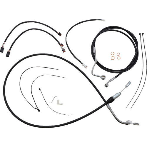 Magnum Shielding Xr Handlebar Installation Kit - Black/Chrome 4891171