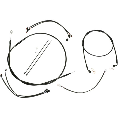 MAGNUM SHIELDING 486771 Magnum Shielding Xr Handlebar Installation Kit - Black 486771