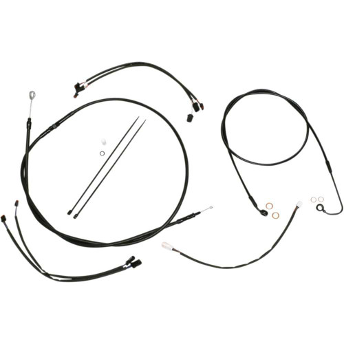 MAGNUM SHIELDING 486791 Magnum Shielding Xr Handlebar Installation Kit - Black 486791