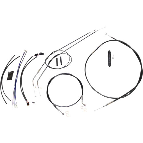 MAGNUM SHIELDING 489662 Magnum Shielding Xr Handlebar Installation Kit - Black/Chrome 489662