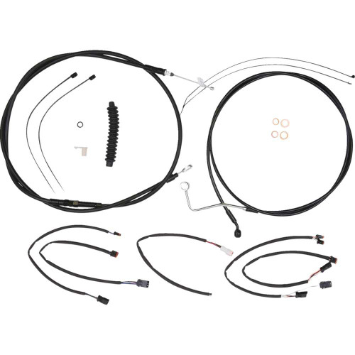 MAGNUM SHIELDING 4861021 Magnum Shielding Xr Handlebar Installation Kit - Black 4861021